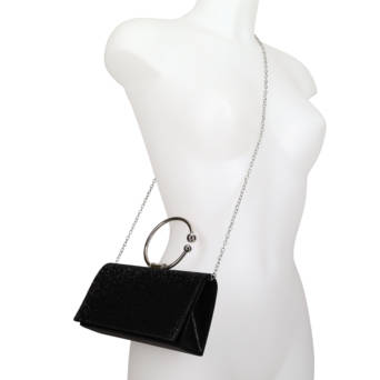 Black handbag