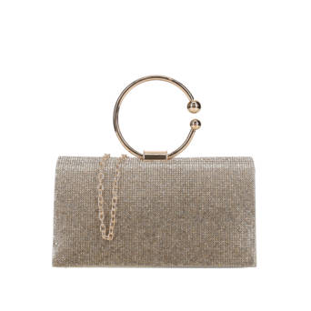 Gold handbag