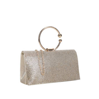 Gold handbag