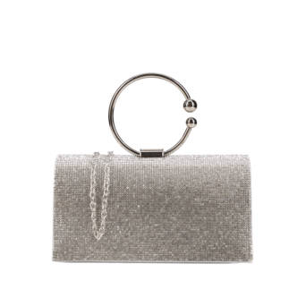 Silver handbag