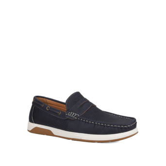 Μπλε σκούρο ανδρικό loafer