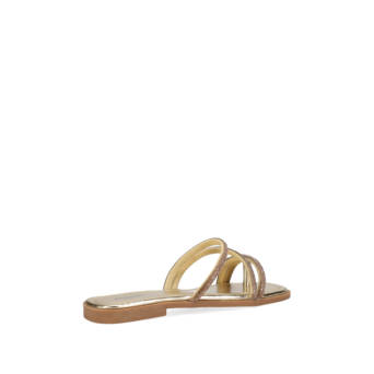 Gold sandal