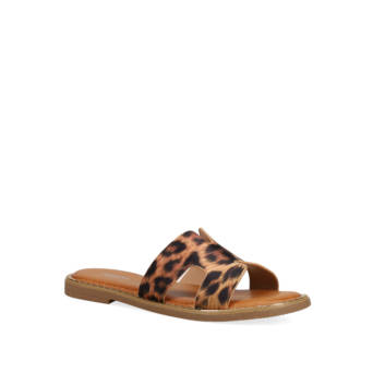 Animal print sandal