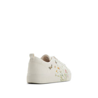 White sneaker WILDFLOWER