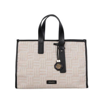 Beige handbag