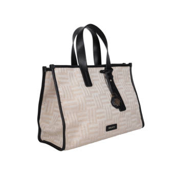 Beige handbag