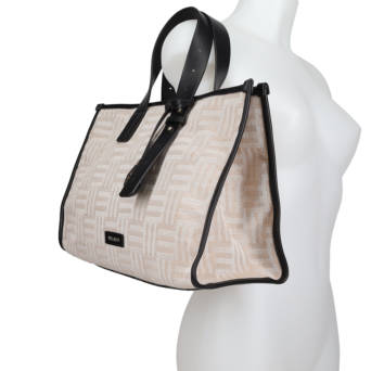 Beige handbag
