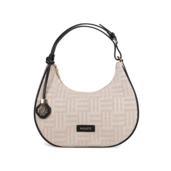 Beige handbag