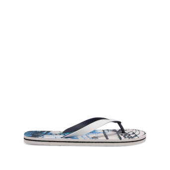 Men''s white flip flop beach sandal