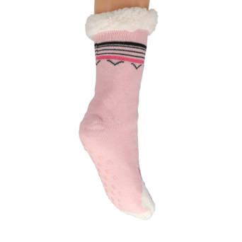Pink sock slipper