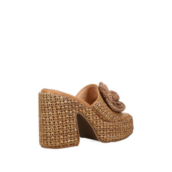 Μπεζ mule