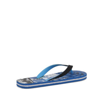 Men''s blue flip flop beach sandal