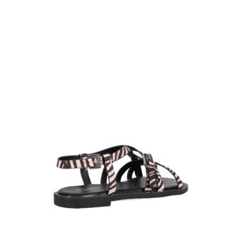Zebra print sandal