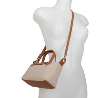 Beige handbag