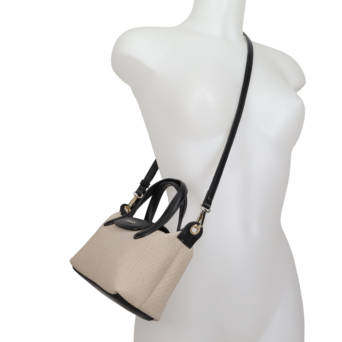 Beige handbag