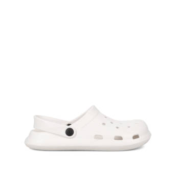 White clog sandal