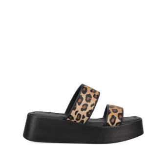 Μαύρο flatform σανδάλι