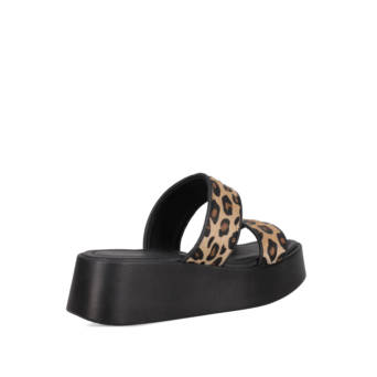Μαύρο flatform σανδάλι