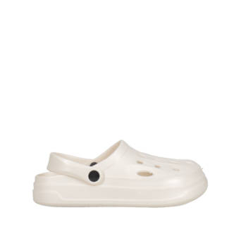 White clog sandal