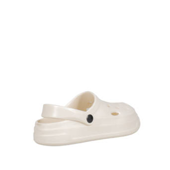 White clog sandal