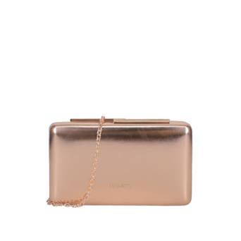 Ροζ χρυσό clutch τσαντάκι