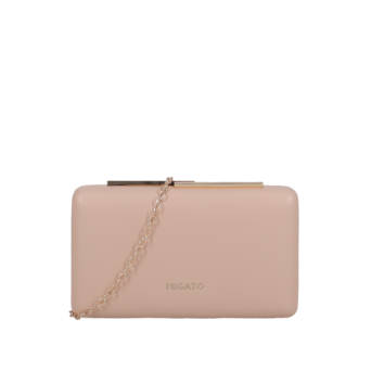 Ροζ clutch τσαντάκι