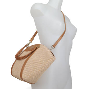Tan handbag
