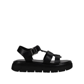 Μαύρο footbed σανδάλι