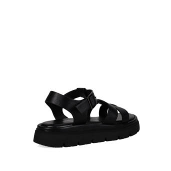 Μαύρο footbed σανδάλι