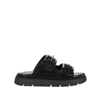 Μαύρο flatform σανδάλι