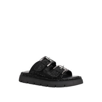 Μαύρο flatform σανδάλι