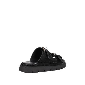 Μαύρο flatform σανδάλι