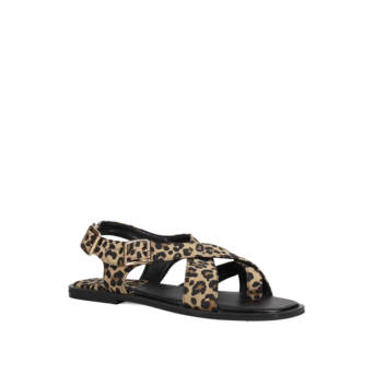 Animal print σανδάλι