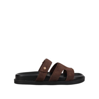 Καφέ footbed σανδάλι