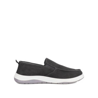 Men''s grey boat shoe