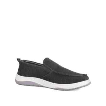 Men''s grey boat shoe