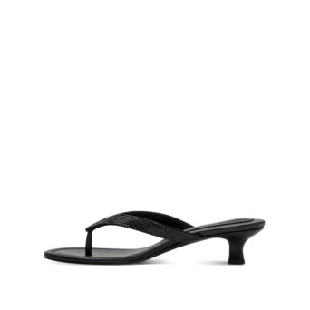 Μαύρο mule σανδάλι