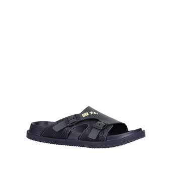 Μπλε ανδρική footbed σαγιονάρα