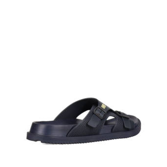 Μπλε ανδρική footbed σαγιονάρα