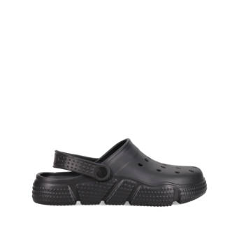 Men''s black clog sandal
