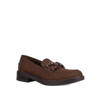 Καφέ loafer