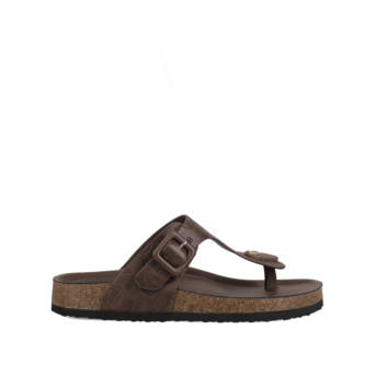 Καφέ footbed σανδάλι