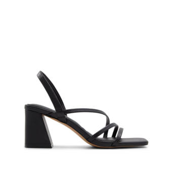 Black patent sandal ATLANTICUS