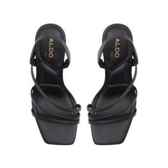 Black patent sandal ATLANTICUS
