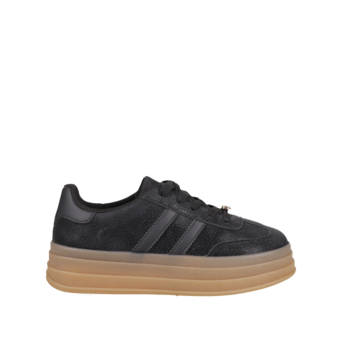 Μαύρο δίπατο sneaker