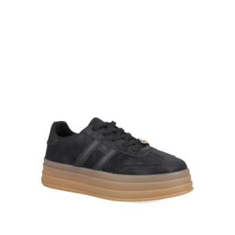 Μαύρο δίπατο sneaker