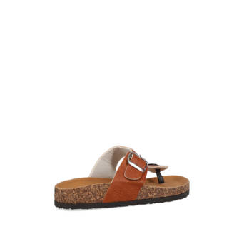 Tan footbed sandal