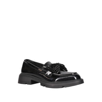 Μαύρο loafer λουστρίνι