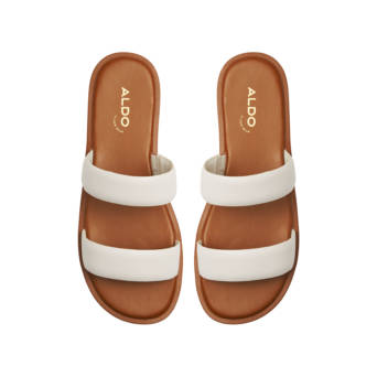 White leather sandal KRIOS