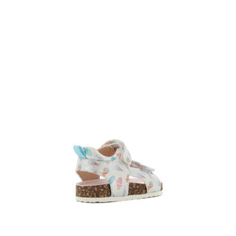 Kids'' white footbed sandal